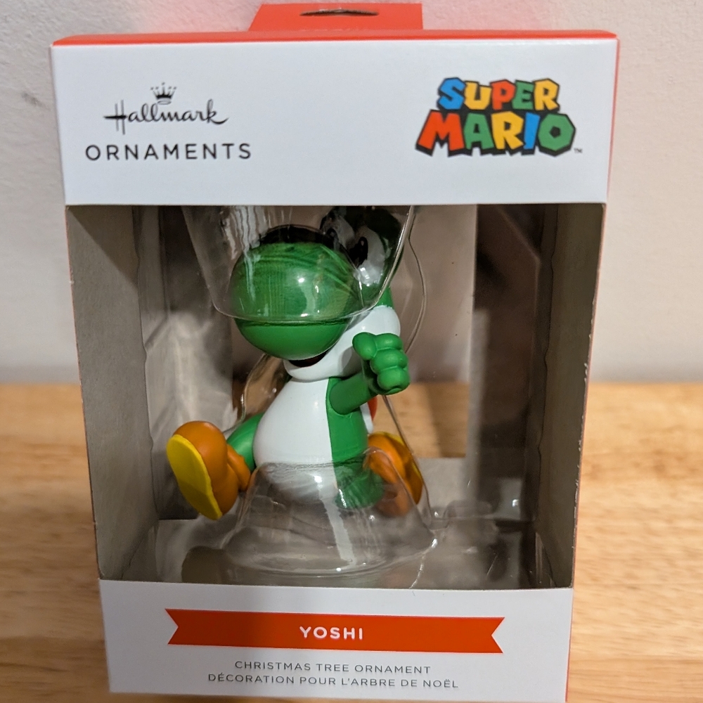 Hallmark Ornaments Mario Bros Yoshi Brand New with tag